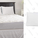 eLuxurySupply Bamboo Mattress Pad, Fitted Skirt and 2-Pack of Extra Firm Pillows | $75 | Amazon | Use promo code LKLTUJ4N